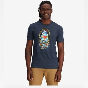 Yo Colorado Coors Unisex Banquet Tee Navy S EUC